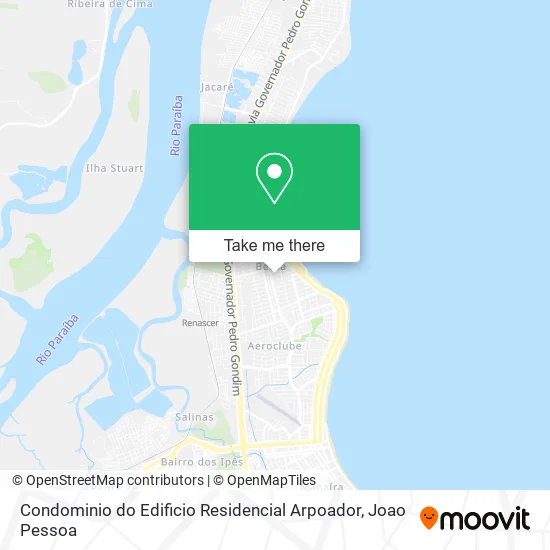 Condominio do Edificio Residencial Arpoador map