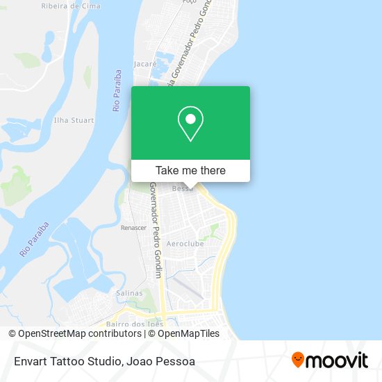 Envart Tattoo Studio map