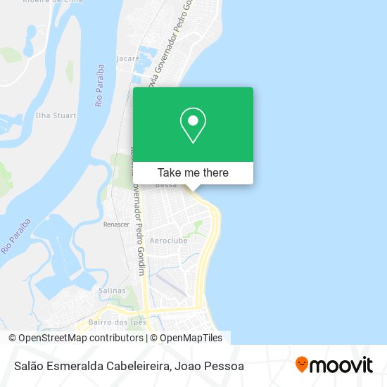 Salão Esmeralda Cabeleireira map