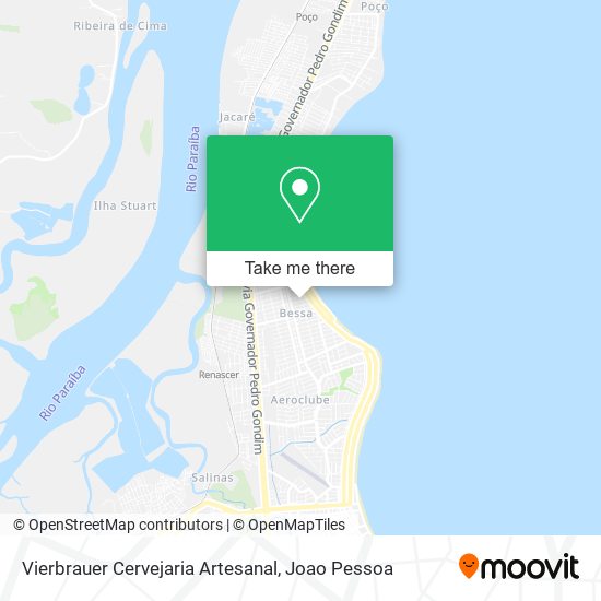 Vierbrauer Cervejaria Artesanal map