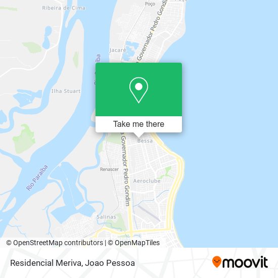 Residencial Meriva map