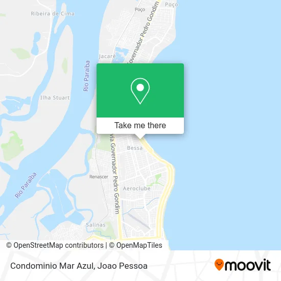 Condominio Mar Azul map