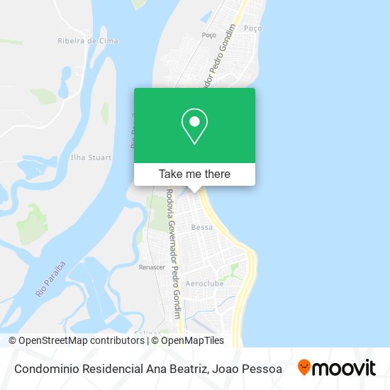 Condominio Residencial Ana Beatriz map