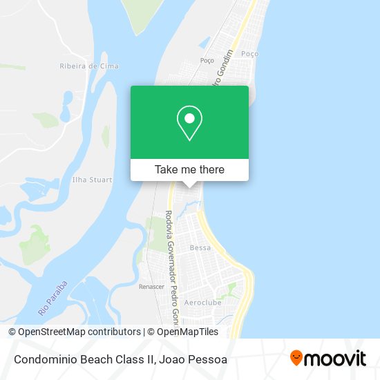 Condominio Beach Class II map