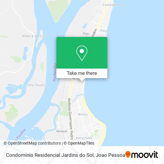 Condominio Residencial Jardins do Sol map
