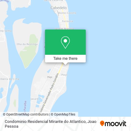 Condominio Residencial Mirante do Atlantico map