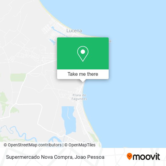 Supermercado Nova Compra map