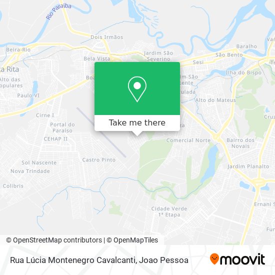 Rua Lúcia Montenegro Cavalcanti map