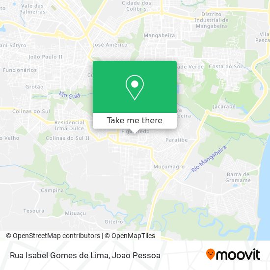 Rua Isabel Gomes de Lima map