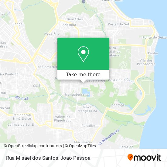Rua Misael dos Santos map