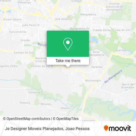 Je Designer Moveis Planejados map