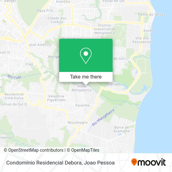 Condomínio Residencial Debora map