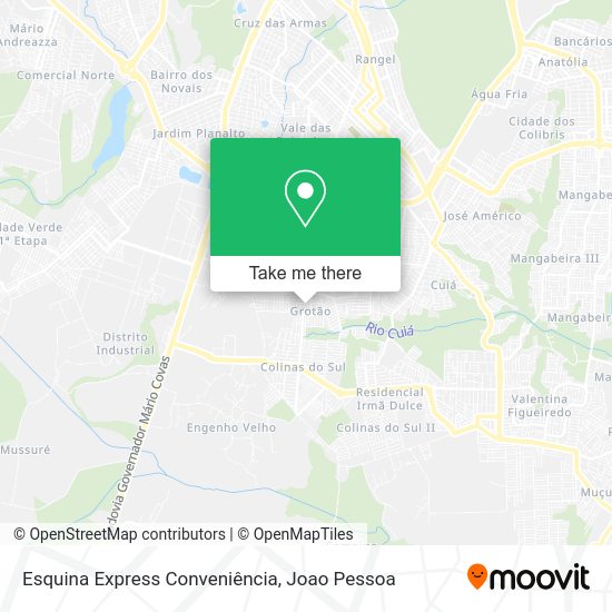 Esquina Express Conveniência map
