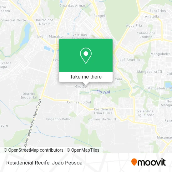 Residencial Recife map