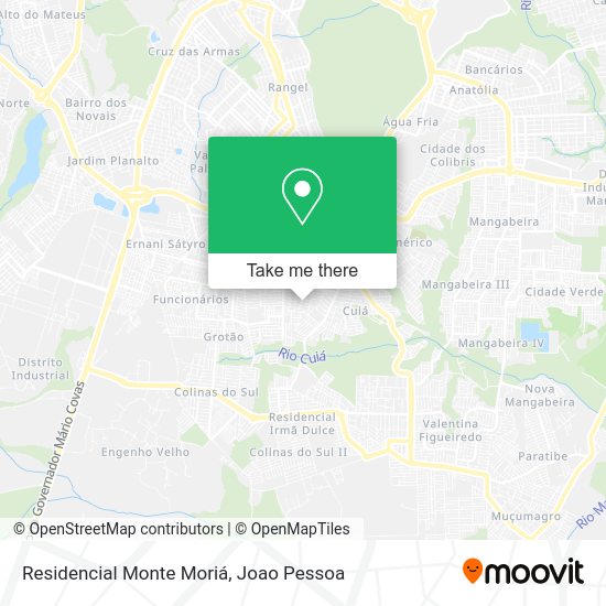 Residencial Monte Moriá map