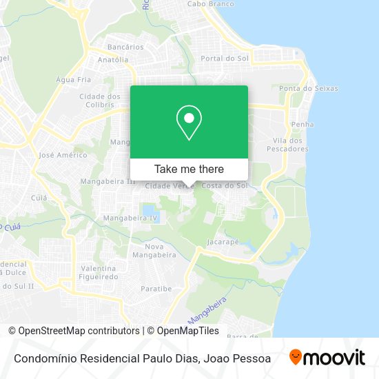 Condomínio Residencial Paulo Dias map