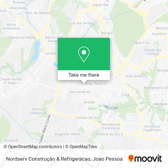 Nordserv Construção & Refrigeracao map