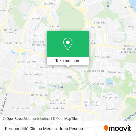 Personnalité Clínica Médica map