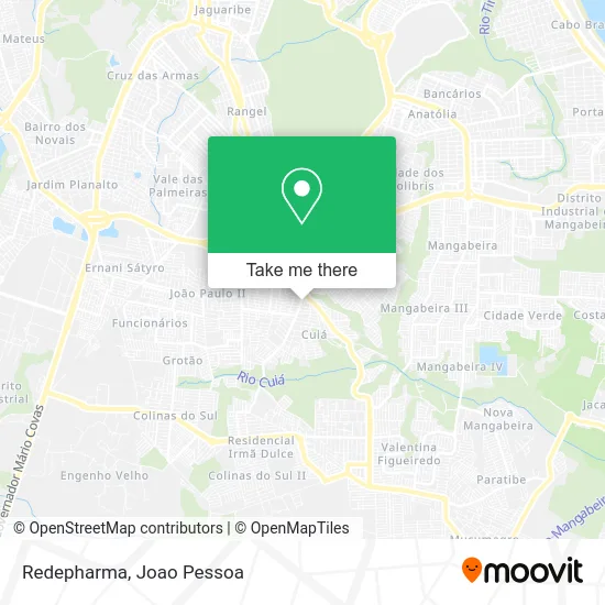 Redepharma map
