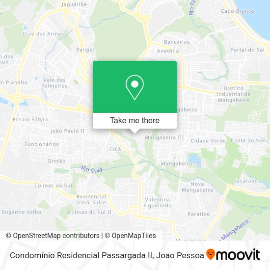 Condomínio Residencial Passargada II map