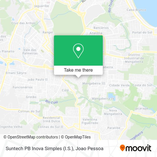 Suntech PB Inova Simples (I.S.) map