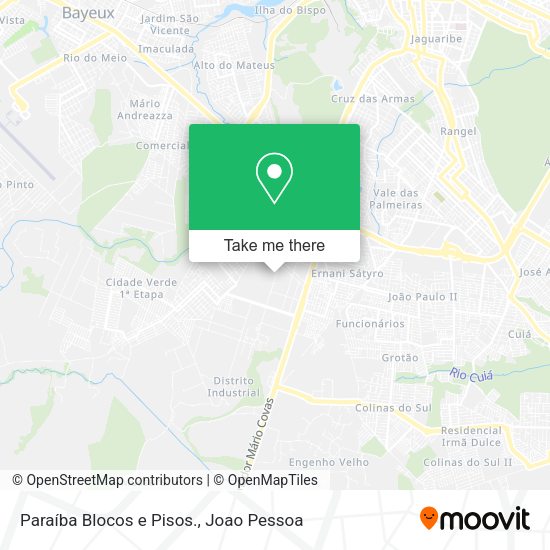 Paraíba Blocos e Pisos. map