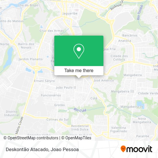 Deskontão Atacado map