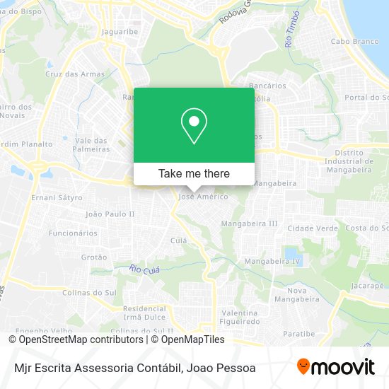 Mjr Escrita Assessoria Contábil map