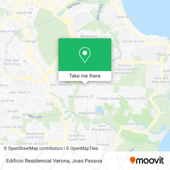Edifício Residencial Verona map