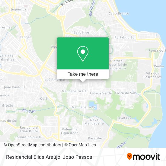 Residencial Elias Araújo map