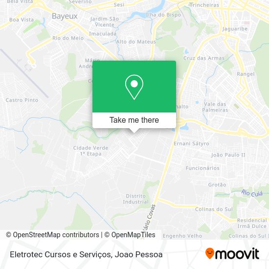 Eletrotec Cursos e Serviços map