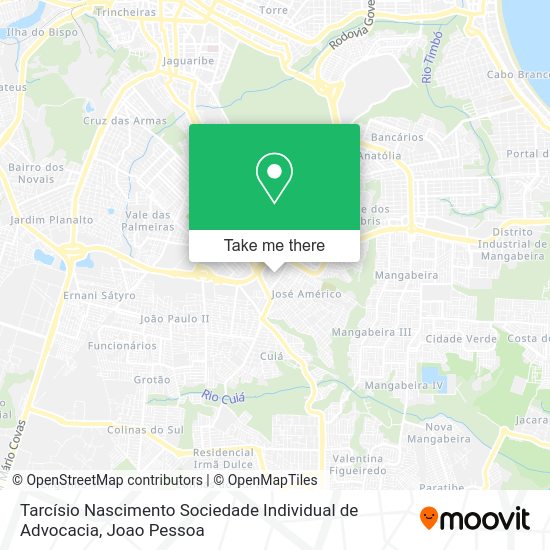 Tarcísio Nascimento Sociedade Individual de Advocacia map