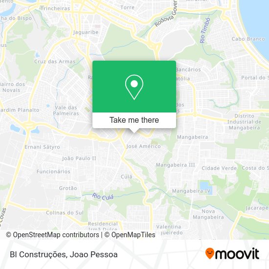 Bl Construções map