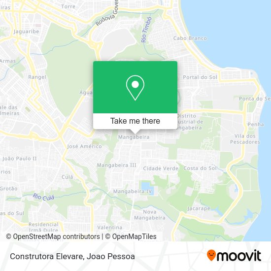 Construtora Elevare map
