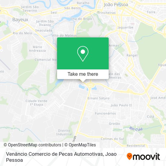 Venâncio Comercio de Pecas Automotivas map