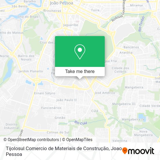 Tijolosul Comercio de Materiais de Construção map