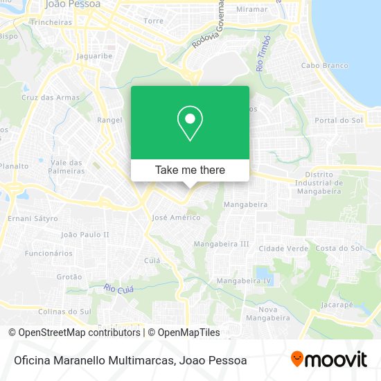 Oficina Maranello Multimarcas map