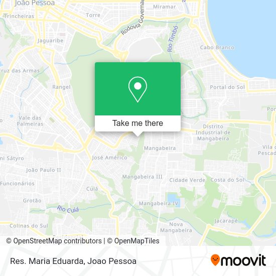Res. Maria Eduarda map