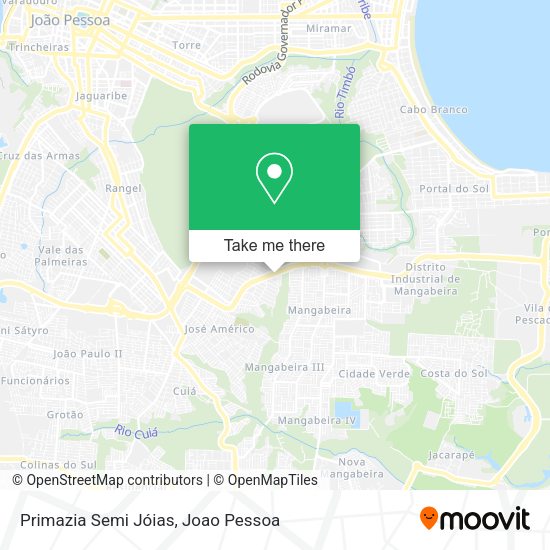 Primazia Semi Jóias map