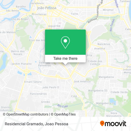 Residencial Gramado map