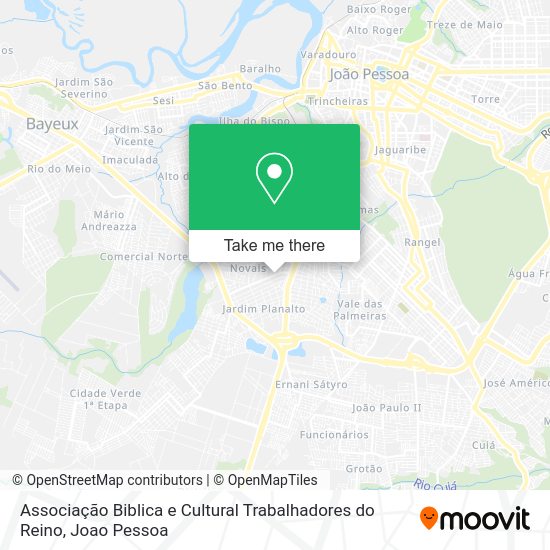 Associação Biblica e Cultural Trabalhadores do Reino map