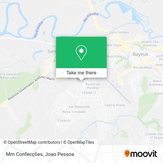 Mm Confecções map