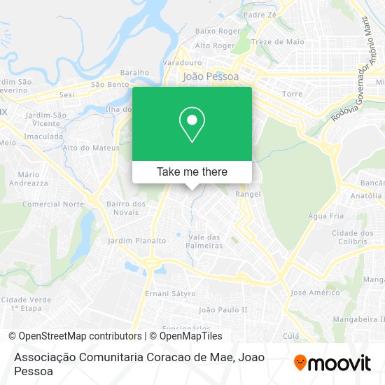 Associação Comunitaria Coracao de Mae map