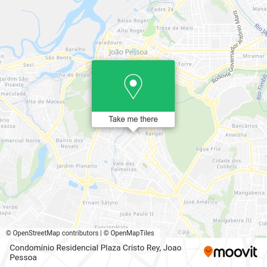 Condomínio Residencial Plaza Cristo Rey map