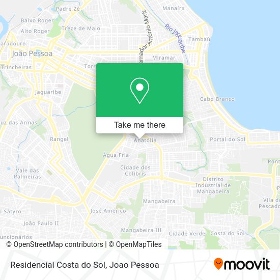Residencial Costa do Sol map