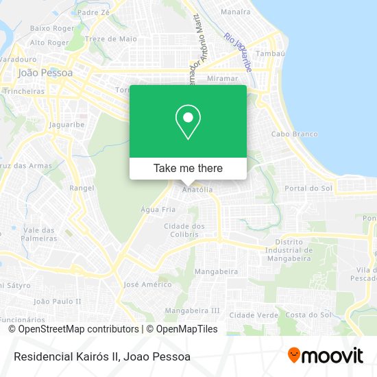 Residencial Kairós II map