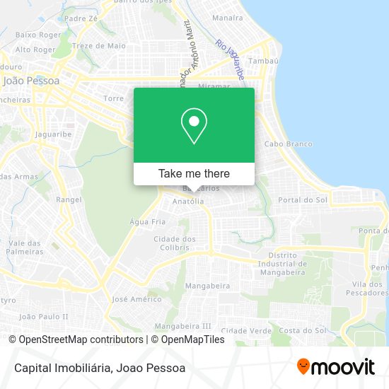 Capital Imobiliária map