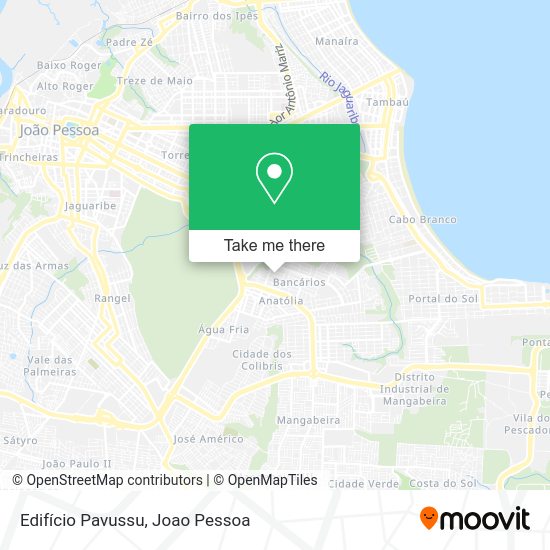 Edifício Pavussu map