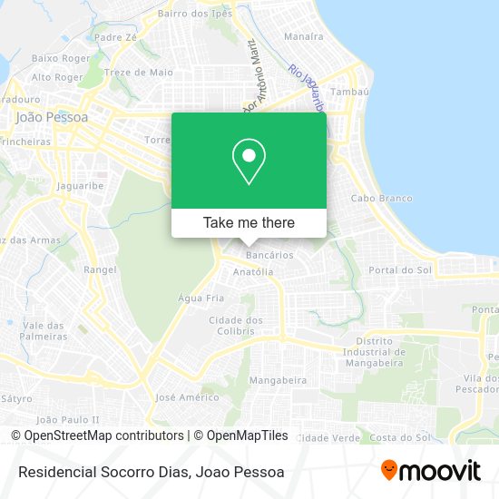 Residencial Socorro Dias map