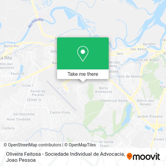 Oliveira Feitosa - Sociedade Individual de Advocacia map